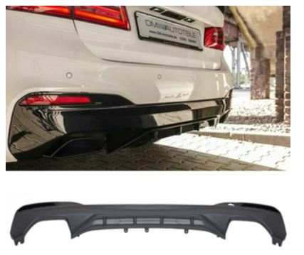 Diffuseur de pare-chocs arriére Sport Look Pack M pour BMW Série 5 G30 G31