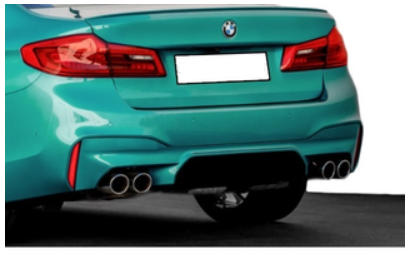 Diffuseur de pare-chocs arriére Sport Look Pack M pour BMW Série 5 G30 G31