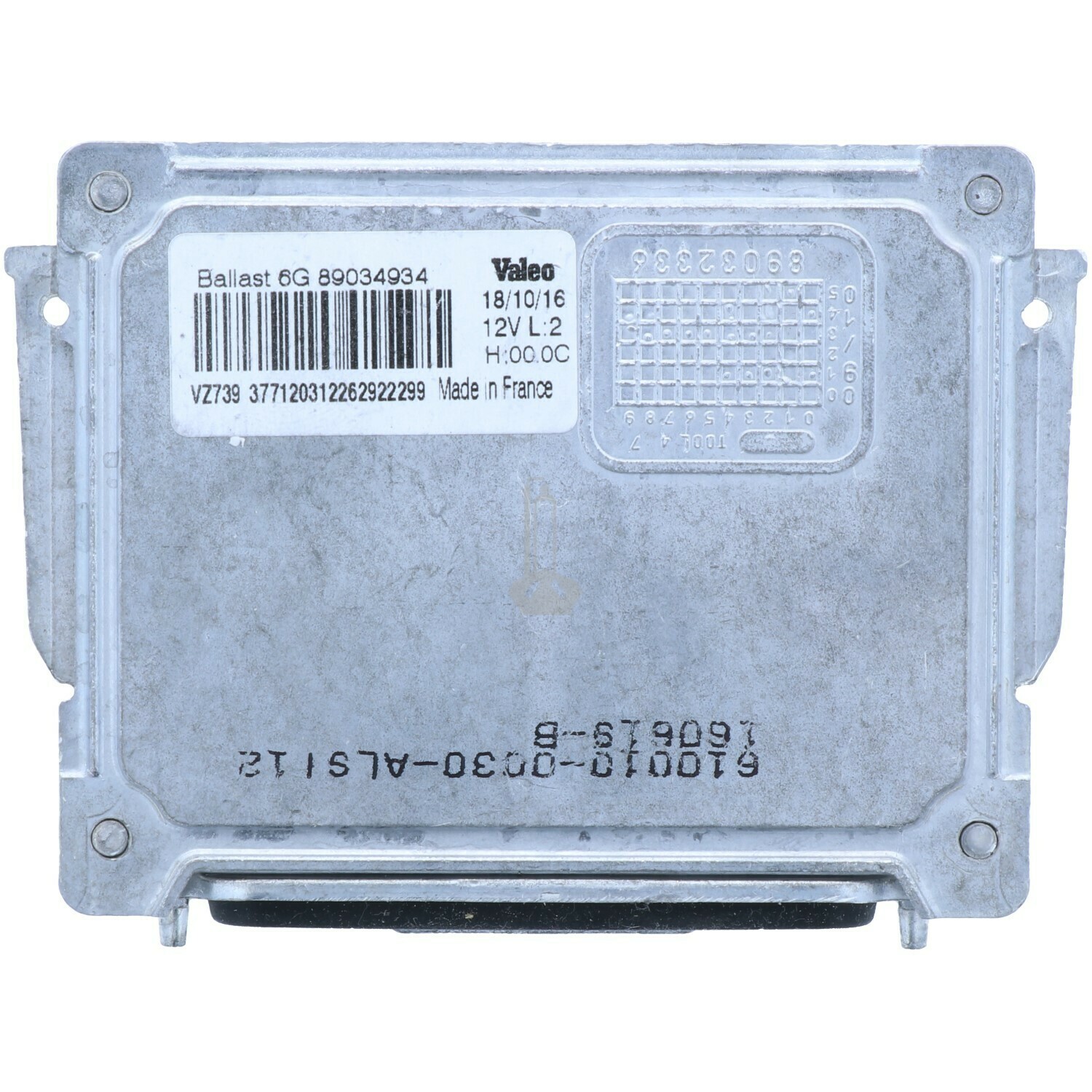 Ballast Valeo Xénon Ballast 6G D1S 043731 Unité de commande de phare 89034934