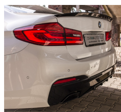 Diffuseur de pare-chocs arriére Sport Look Pack M pour BMW Série 5 G30 G31
