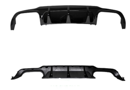 Diffuseur de pare-chocs arriére Look AMG pour Mercedes W204 C204