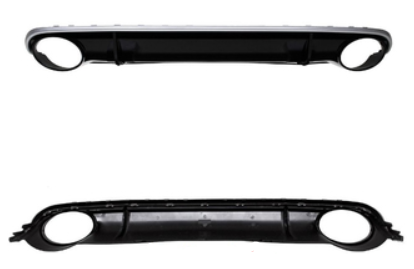 Diffuseur de pare-chocs arriére Look S-LINE pour Audi A4 B8 8K