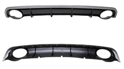 Diffuseur de pare-chocs arriére Look S-LINE pour Audi A6 C7 4G