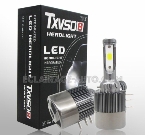 Kit DE 2 AMPOULES LED VENTILEE H15 13000LM POUR AUTO