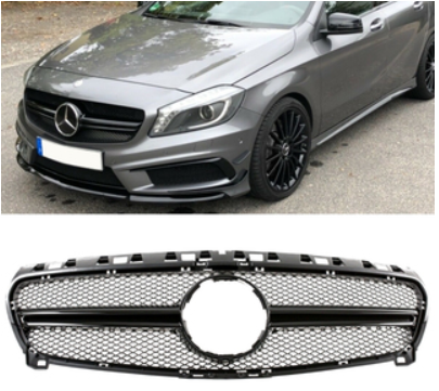 Calandre / Grille Look AMG pour Mercedes Classe A W176