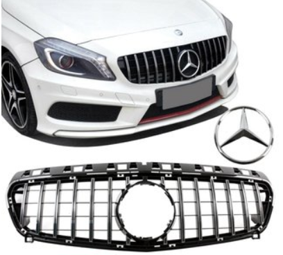 Calandre / Grille + étoile Look AMG pour Mercedes Classe A W176