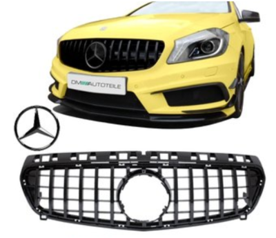 Calandre / Grille + étoile Look AMG pour Mercedes Classe A W176