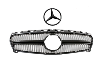 Calandre / Grille + étoile Look AMG pour Mercedes Classe A W176