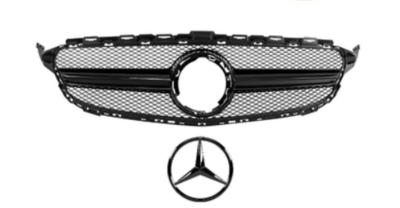 Calandre / Grille + étoile Look AMG pour Mercedes Classe C W205 S205