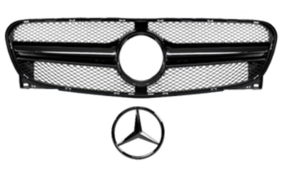 Calandre / Grille + étoile Look AMG pour Mercedes GLA X156