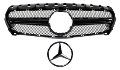 Calandre / Grille + étoile Look AMG pour Mercedes CLA W117