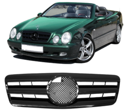 Calandre / Grille Look AMG pour Mercedes CLK W208 C208 A208