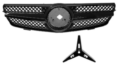 Calandre / Grille Look AMG pour Mercedes CLK W209 C209