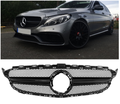 Calandre / Grille Look AMG pour Mercedes Classe C W205