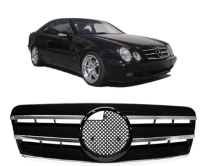 Calandre / Grille Look AMG pour Mercedes CLK W208 C208 A208