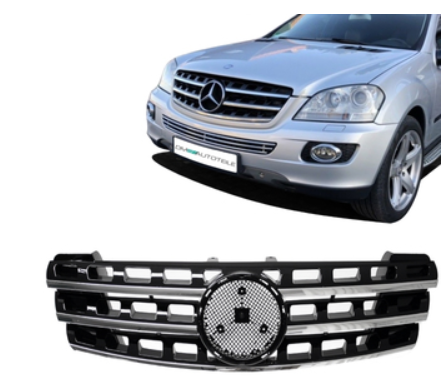 Calandre / Grille Look AMG pour Mercedes ML W164