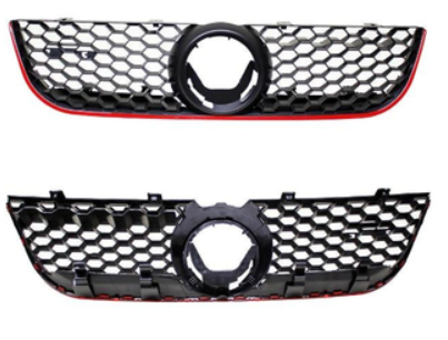 Calandre / Grille en nid d'abeille Look GTI/GT pour Volkswagen Polo 9N3