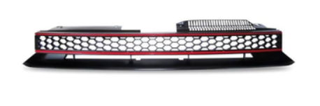 Calandre / Grille en nid d'abeille Look GTI / GT pour Volkswagen Golf 6