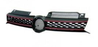 Calandre / Grille en nid d'abeille Look GTI/GT pour Volkswagen Golf 6