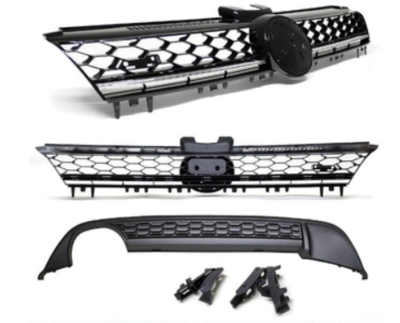 Calandre / Grille + Diffuseur arrière en nid d'abeille Look GTI / GT pour Volkswagen Golf 7