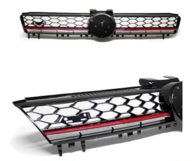 Calandre / Grille en nid d'abeille Look GTI / GT pour Volkswagen Golf 7
