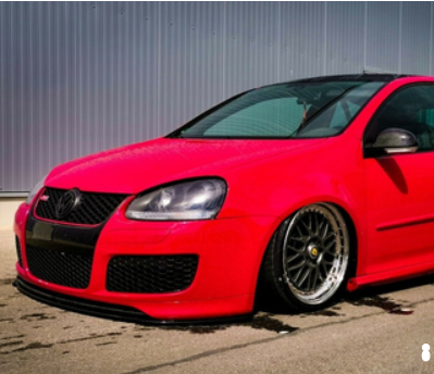 Calandre / Grille antibrouillards en nid d'abeille Look GTI/GT pour Volkswagen Golf 5