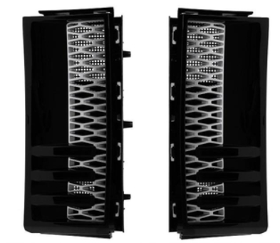 Calandres / Grilles d'aération en nid d'abeille Sport Look pour Range Rover L322