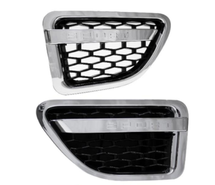 Calandres / Grilles d'aération en nid d'abeille Sport Look pour Range Rover L320