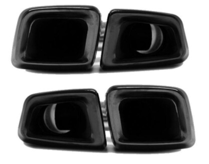 Tuyaux d'échappement look AMG pour Mercedes W212 S212