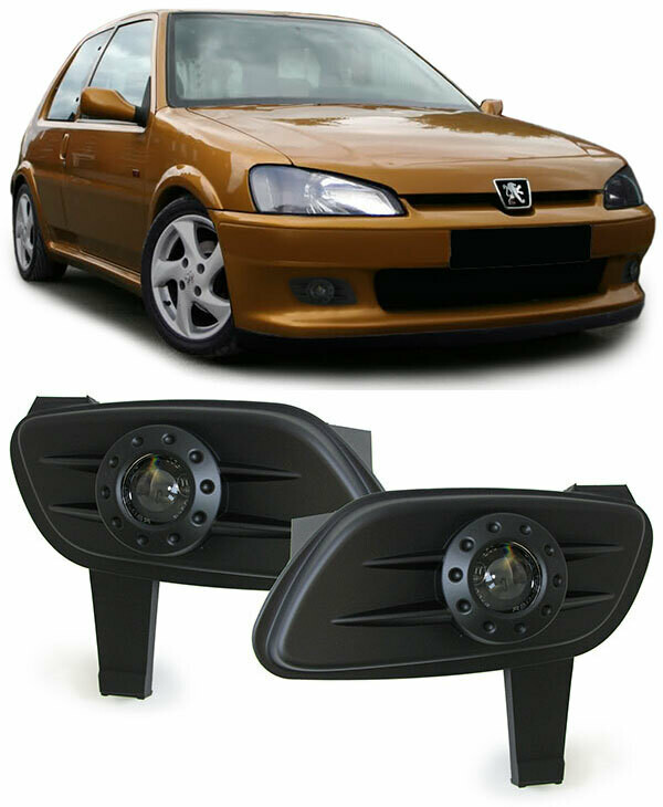 Paire de feux antibrouillard pour Peugeot 106 de 1996