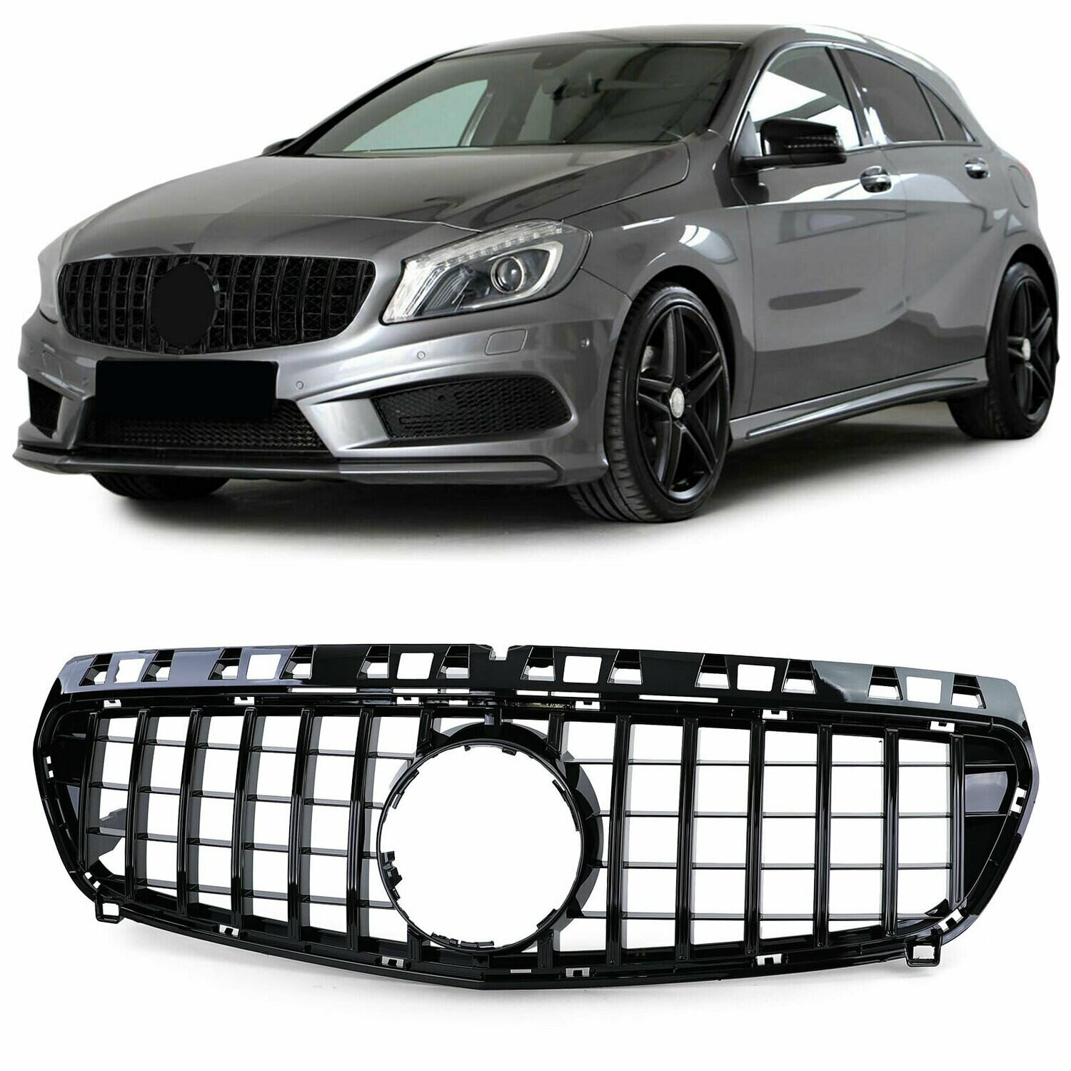 Calandre / Grille Look AMG pour Mercedes Classe A W176 2012 - 2015