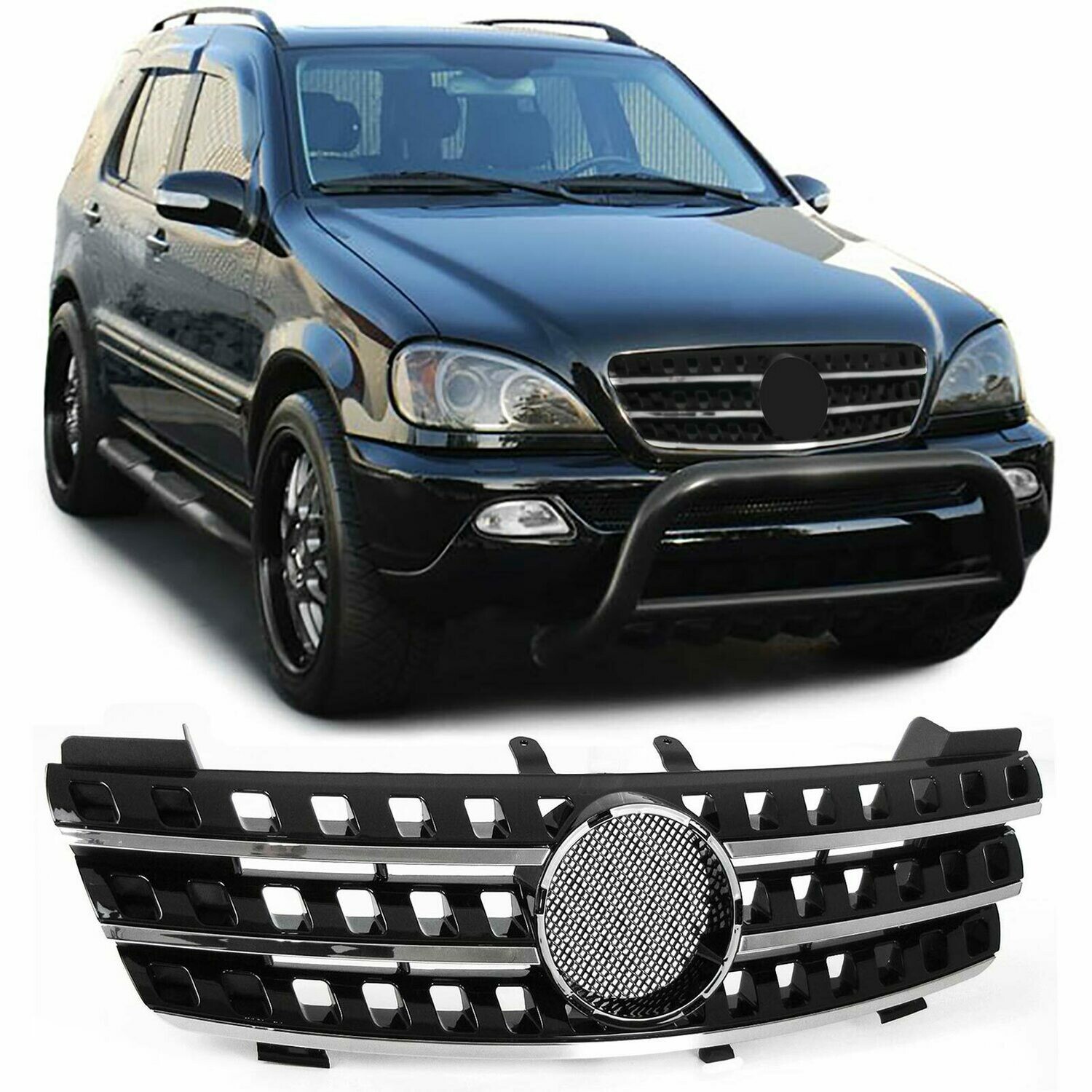 Calandre / Grille Look AMG pour Mercedes Classe M ML W164 2005 - 2008