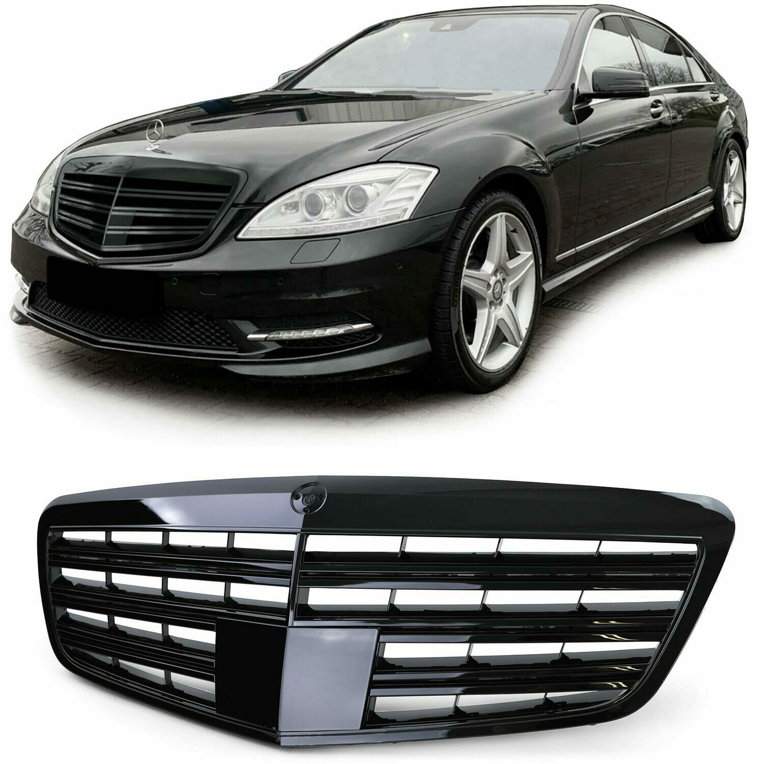 Calandre / Grille Look AMG pour Mercedes Classe S W221 2009 - 2013