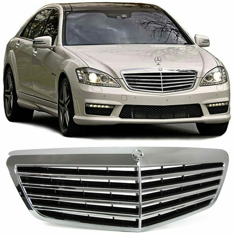 Calandre / Grille Look AMG pour Mercedes Classe S W221 2009 - 2013