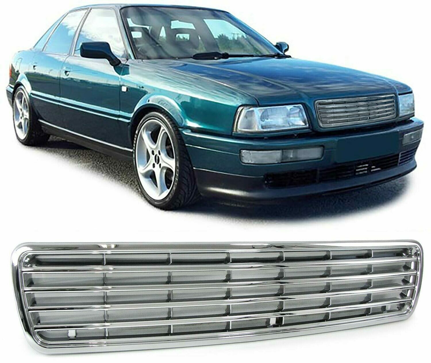 Calandre / Grille Sport Look pour Audi 80 B4 1991 - 1996