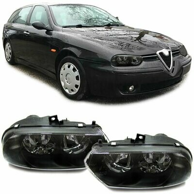 Paire de phares avant pour ALFA Romeo 156 1997 - 2003