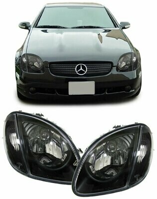 Paire de phares avant pour Mercedes SLK R170 1996 - 2004