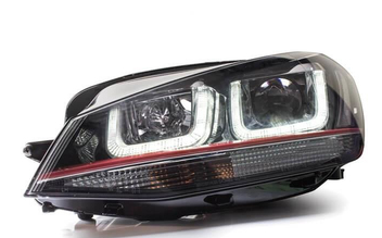 Paire de phares pour Volkswagen Golf 7 2012 - 2017