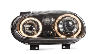 Paire de phares avant pour Volkswagen Golf 4 1997 - 2003