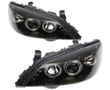 Paire de phares Angel Eyes pour Opel Astra G 1997 - 2004