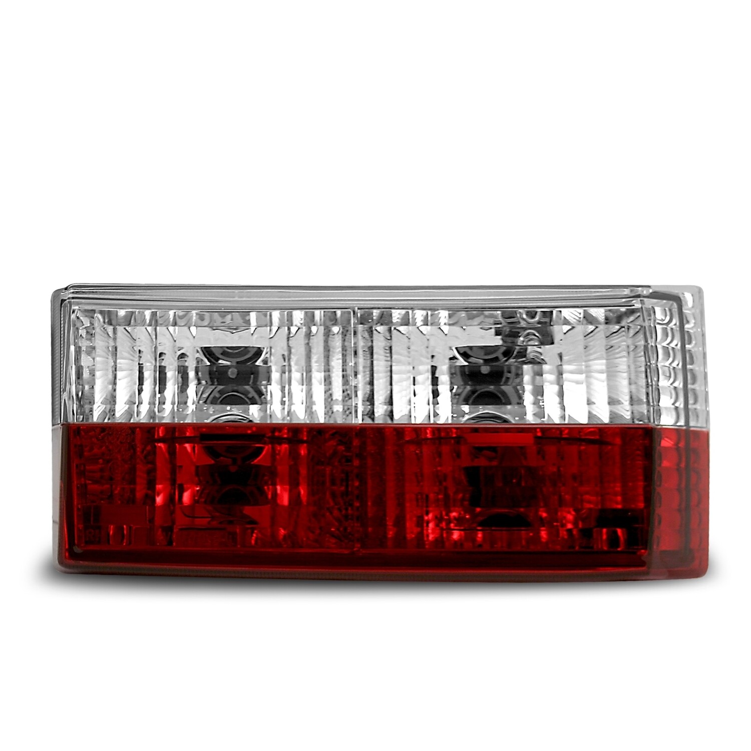 Paire de feux arrière rouge et blanc pour Volkswagen Golf 1 1974 - 1980 + Cabrio 1979 - 1993
