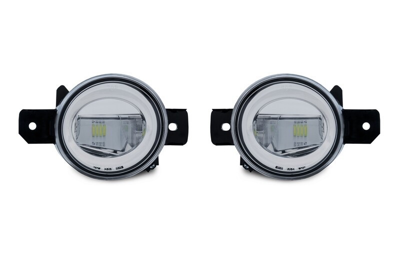 Paire de feux antibrouillard pour Nissan Sentra + Rogue + Maxima + Opel Movano B + Renault Clio + Espace 4 + Koleos + Laguna 2 + Master 3