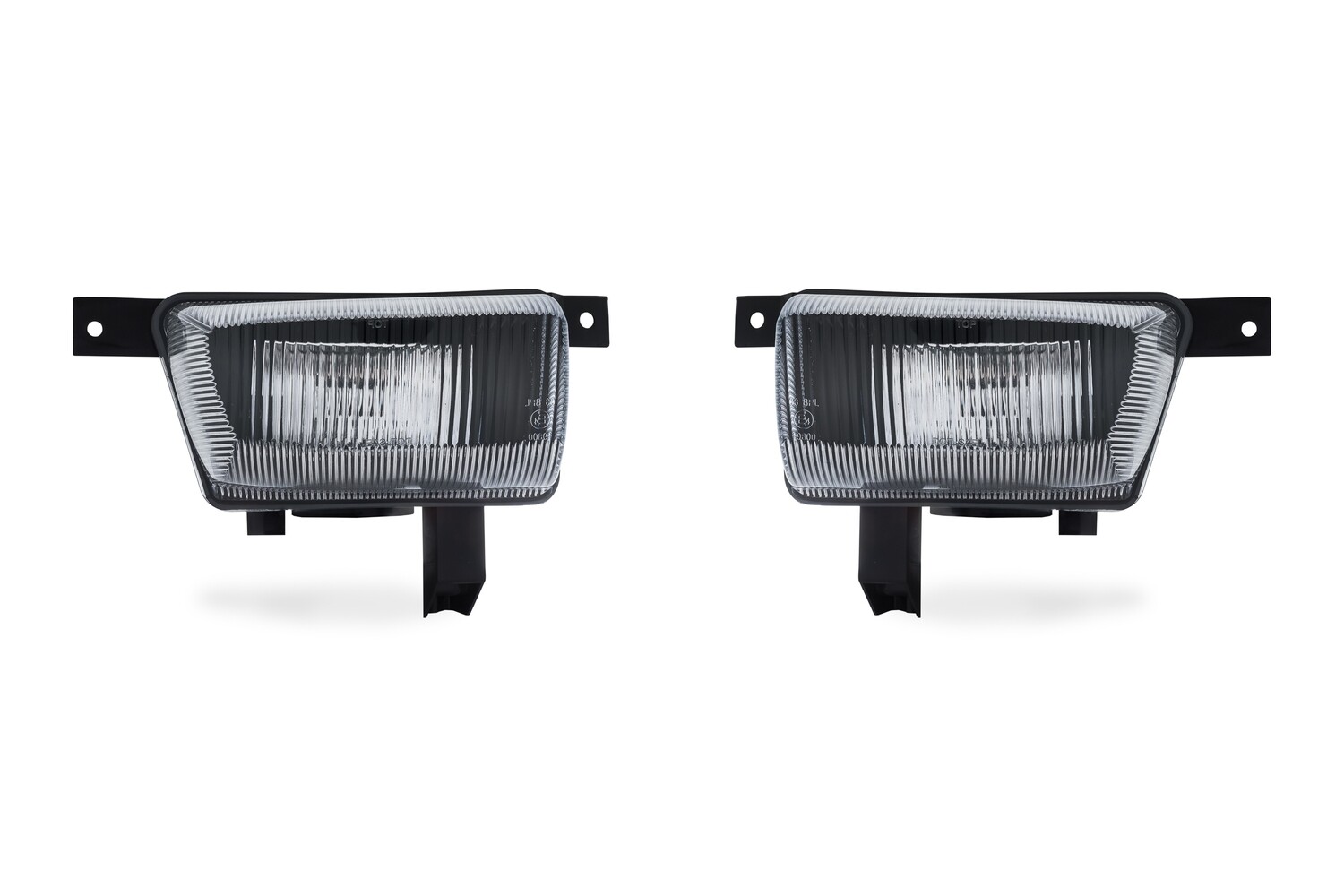 Paire de feux antibrouillard noir fumé pour Opel Astra G 1998 - 2009