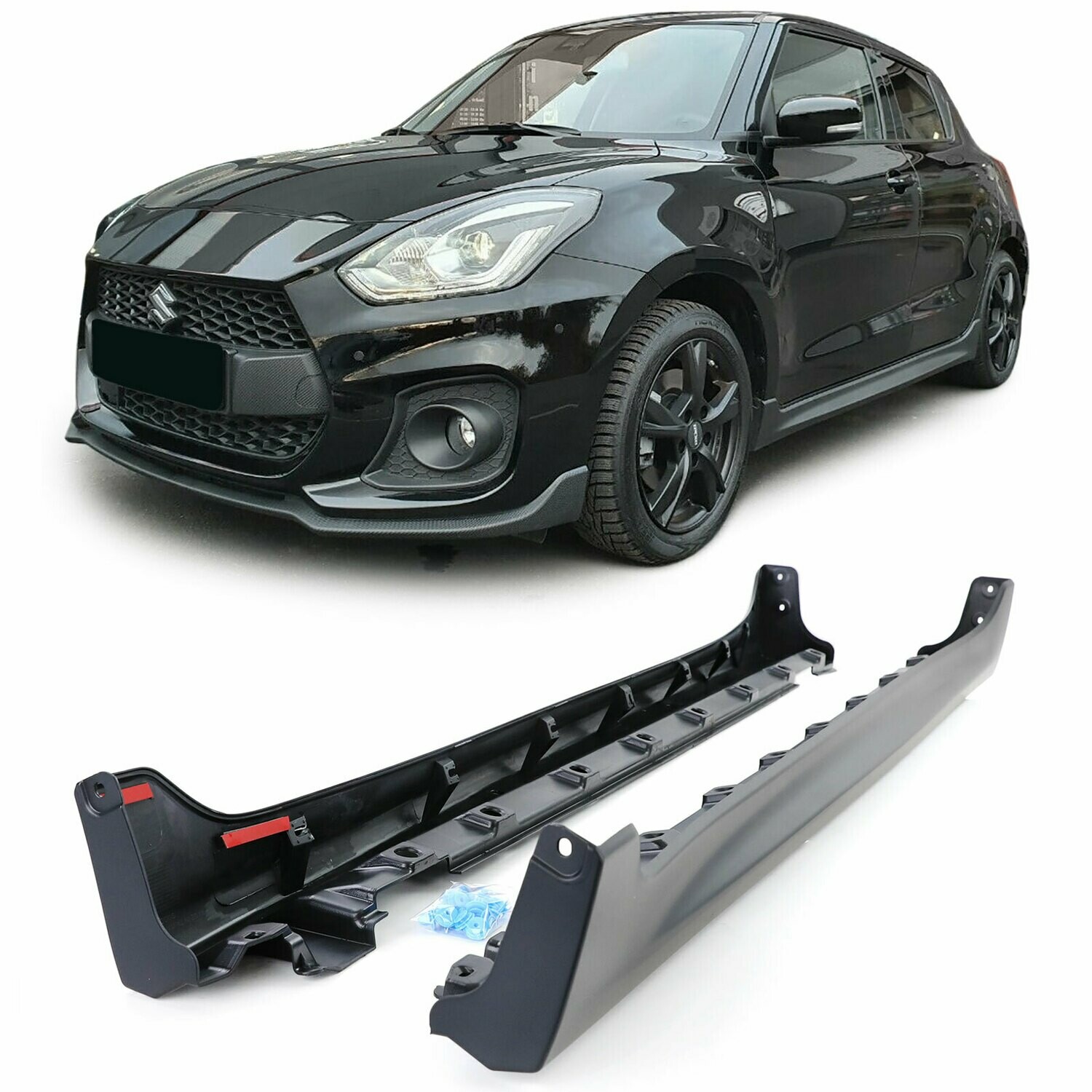 Bas de caisse / Jupes latérales sport pour Suzuki Swift AZ à partir de 2017