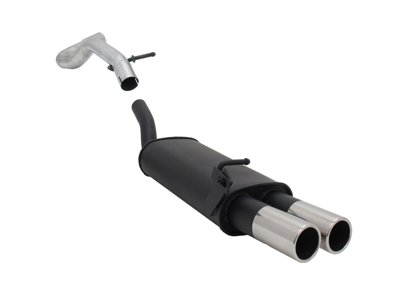 Silencieux / Pot d'échappement pour Audi A3 8L + VW Golf 4 + Beetle