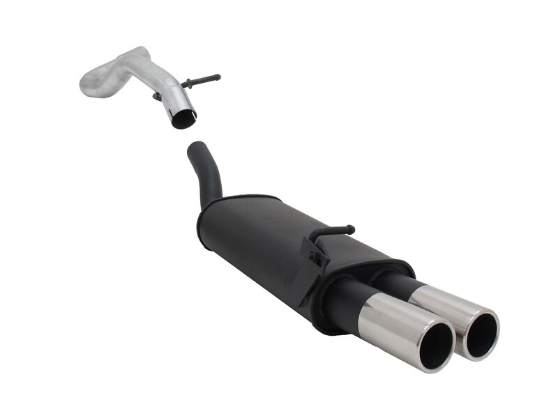 Silencieux / Pot d'échappement pour Audi A3 8L + VW Golf 4 + Beetle