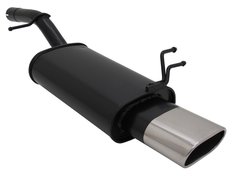 Silencieux / Pot d'échappement 75x135mm pour Ford Fiesta JH / JD 2001 - 2008