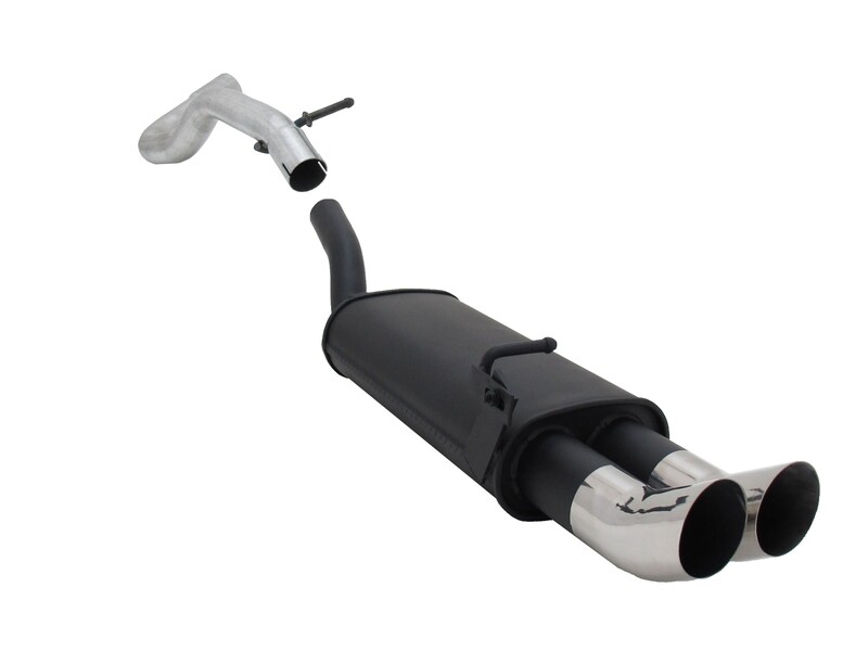 Silencieux / Pot d'échappement pour Audi A3 8L + VW Golf 4 + Beetle