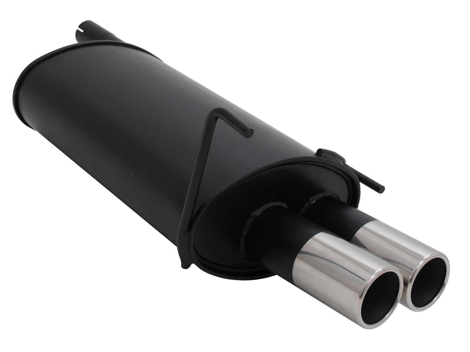 Silencieux / Pot d'échappement 2x76mm pour Mercedes Classe C W202 1993 - 2000