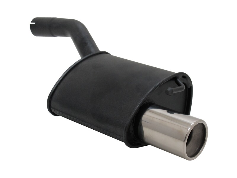 Silencieux / Pot d'échappement 1x90mm pour Ford Focus MK1 1994 - 2004